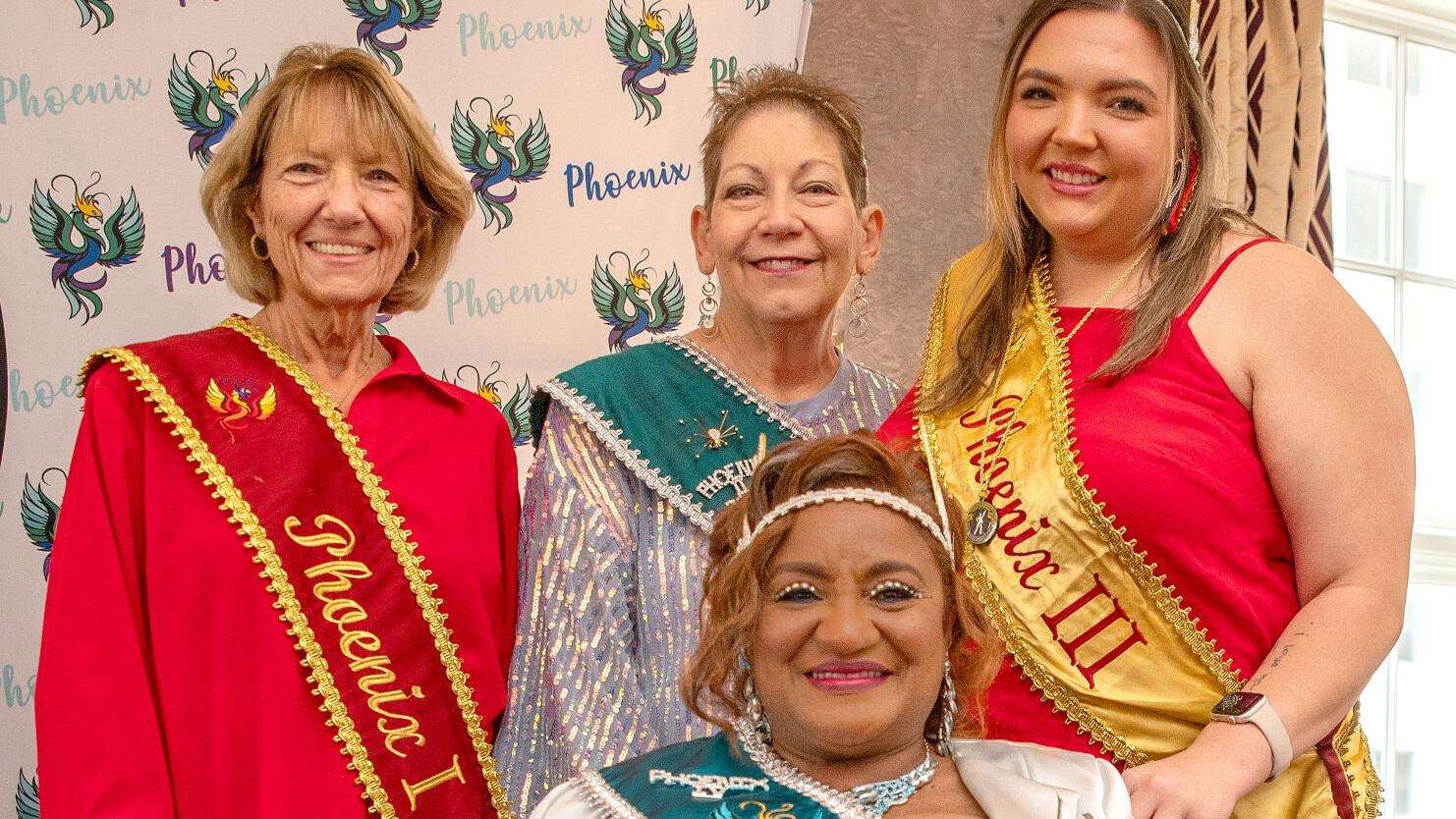 Mystical Order of the Phoenix honors Mardi Gras monarch at luncheon